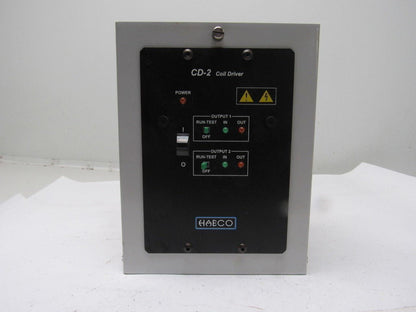 Haeco CD-2 2 Channel Solenoid Coil Driver Valve Operator 4ms Cycle