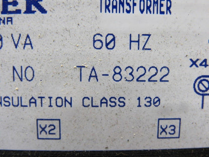 Acme TA-83222 240/480V Pri 120/240V Sec Transformer 2000VA 60Hz