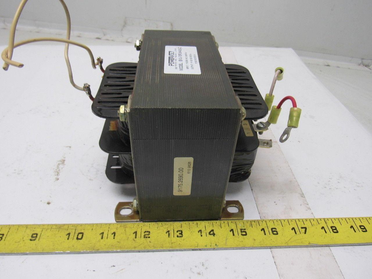 Powervolt BVU-75FU6402-Z Stepper Motor DC Power Supply Transformer 120VAC