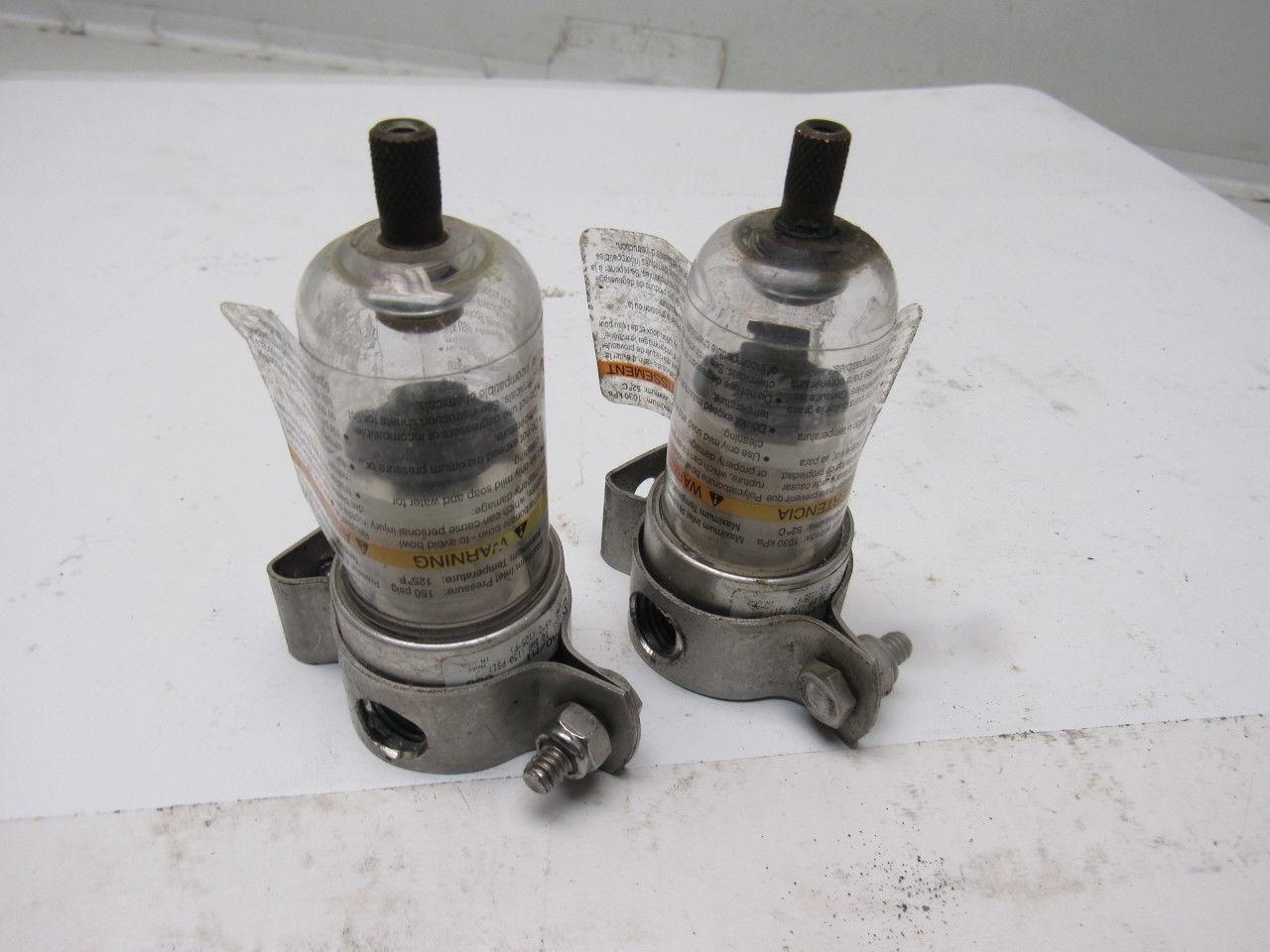 Watts Watts F507-02AO/M1 Mini Coalescing Filter 1/4" Ports 0.7 Micron Lot of 2