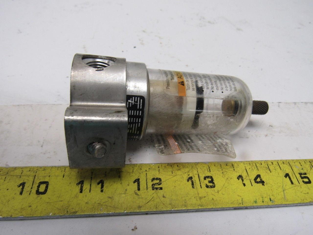 Watts Watts F507-02AO/M1 Mini Coalescing Filter 1/4" Ports 0.7 Micron Lot of 2