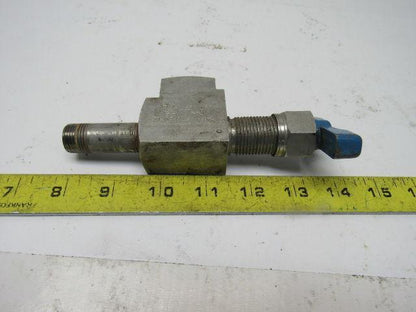 Marsh N1353 Marsh 316SST Metal-to-Metal Seat Needle Valve 3/8" NPT
