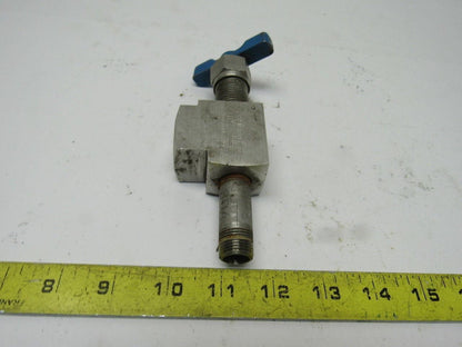 Marsh N1353 Marsh 316SST Metal-to-Metal Seat Needle Valve 3/8" NPT