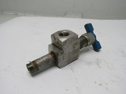 Marsh N1353 Marsh 316SST Metal-to-Metal Seat Needle Valve 3/8" NPT