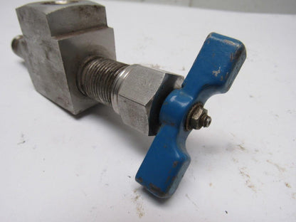 Marsh N1353 Marsh 316SST Metal-to-Metal Seat Needle Valve 3/8" NPT