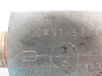 Marsh N1353 Marsh 316SST Metal-to-Metal Seat Needle Valve 3/8" NPT