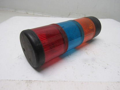 Telemecanique XVA-LC3 Stack light W/ Base Red/Orange/Blue 220V
