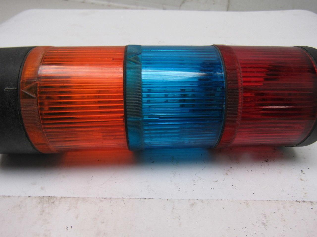 Telemecanique XVA-LC3 Stack light W/ Base Red/Orange/Blue 220V