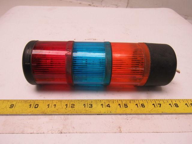Telemecanique XVA-LC3 Stack light W/ Base Red/Orange/Blue 220V