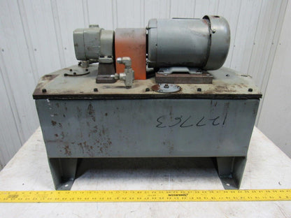 Continental PVR1-6BO6-RM-0-1-F 14Gal 6GPM 1.5Hp 208-230/460V Hydraulic Unit