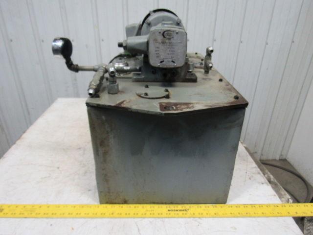 Continental PVR1-6BO6-RM-0-1-F 14Gal 6GPM 1.5Hp 208-230/460V Hydraulic Unit
