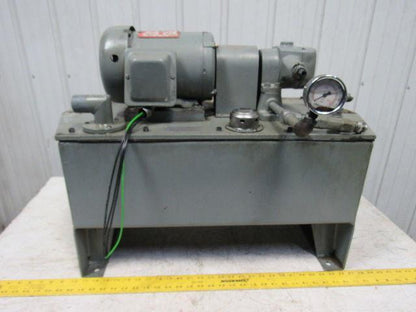 Continental PVR1-6BO6-RM-0-1-F 14Gal 6GPM 1.5Hp 208-230/460V Hydraulic Unit