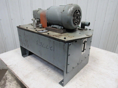 Continental PVR1-6BO6-RM-0-1-F 14Gal 6GPM 1.5Hp 208-230/460V Hydraulic Unit