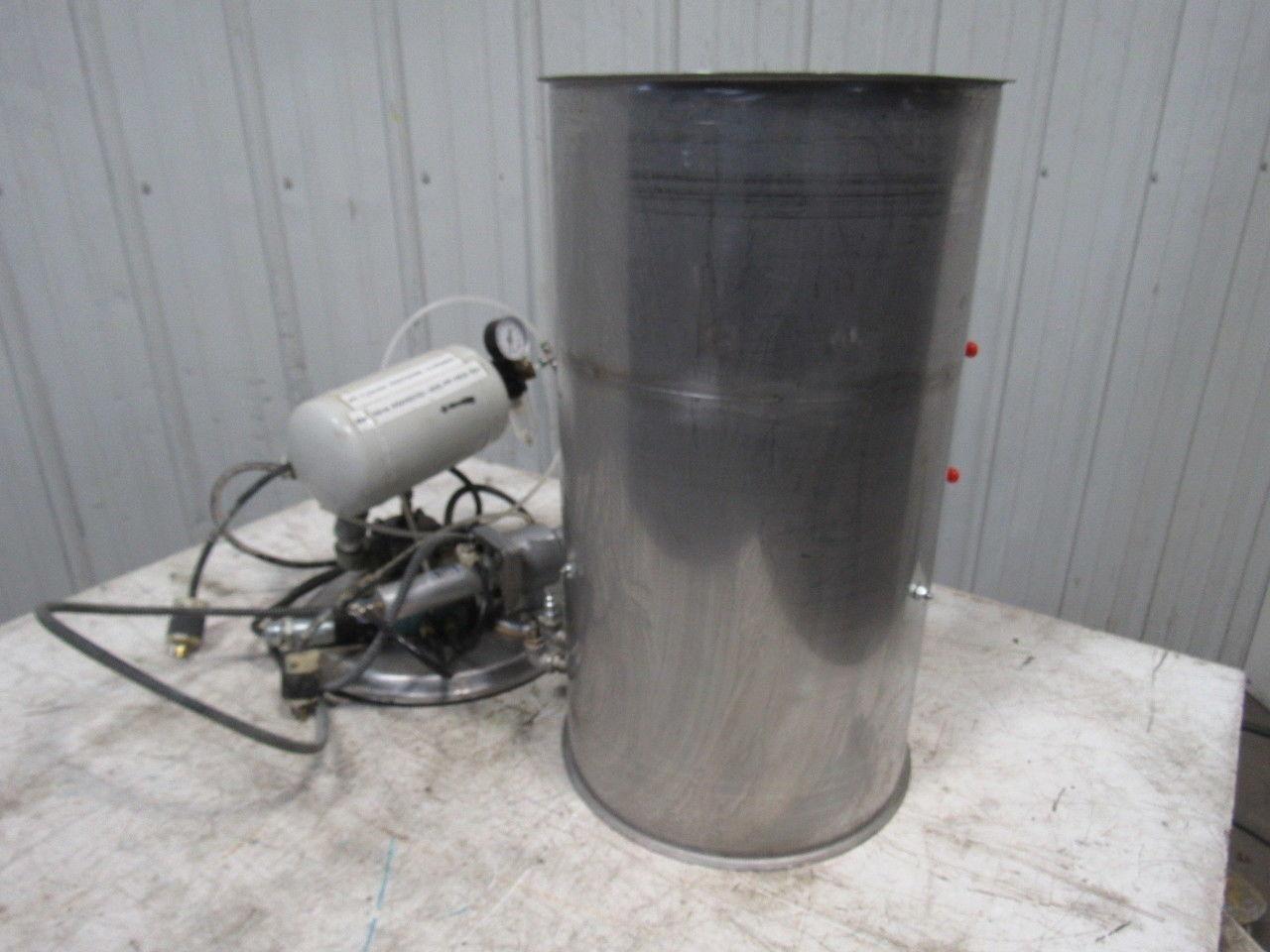 12-1/2" Stainless Steel Dust Collector Air Powered Blow Down Jet Filter Cleaner