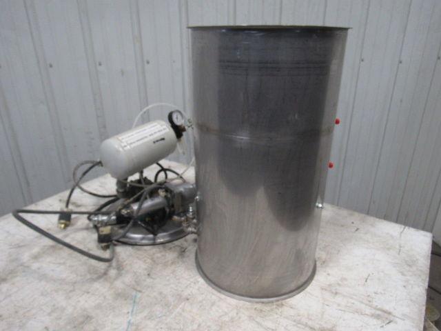 12-1/2" Stainless Steel Dust Collector Air Powered Blow Down Jet Filter Cleaner