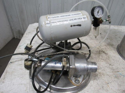 12-1/2" Stainless Steel Dust Collector Air Powered Blow Down Jet Filter Cleaner