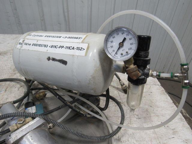 12-1/2" Stainless Steel Dust Collector Air Powered Blow Down Jet Filter Cleaner