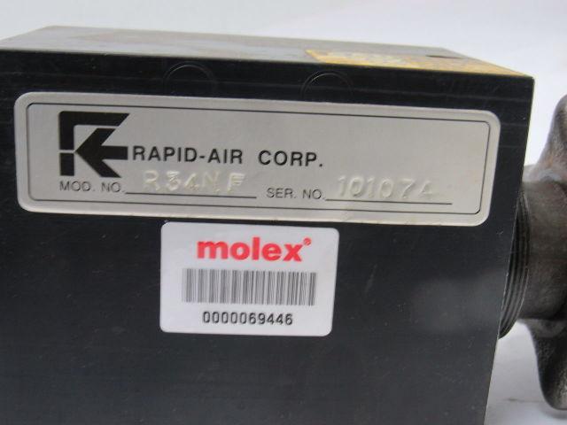 Rapid-Air R34NF 1-1/2" x 12" Shaft Coil Reel Spool Holder 125# Capacity