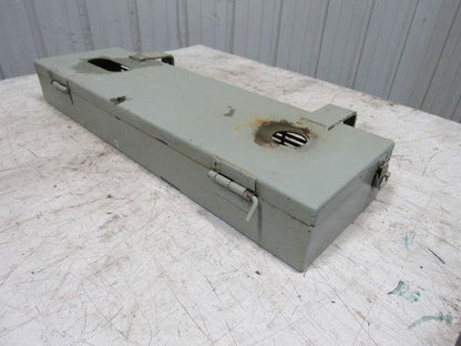 31"x 9"x 4"  V-Belt Drive And Idle Pulley Guard Hinged Door