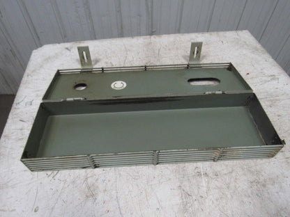 31"x 9"x 4"  V-Belt Drive And Idle Pulley Guard Hinged Door