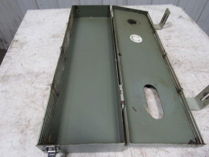 31"x 9"x 4"  V-Belt Drive And Idle Pulley Guard Hinged Door