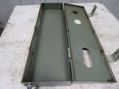 31"x 9"x 4"  V-Belt Drive And Idle Pulley Guard Hinged Door