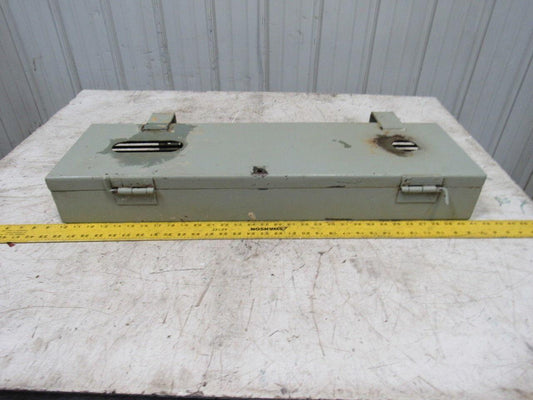 31"x 9"x 4"  V-Belt Drive And Idle Pulley Guard Hinged Door