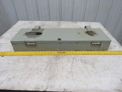 31"x 9"x 4"  V-Belt Drive And Idle Pulley Guard Hinged Door