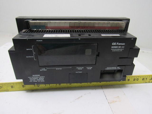 GE Fanuc IC692CPU211E Series 90-20 120VAC In/AC Out 120V