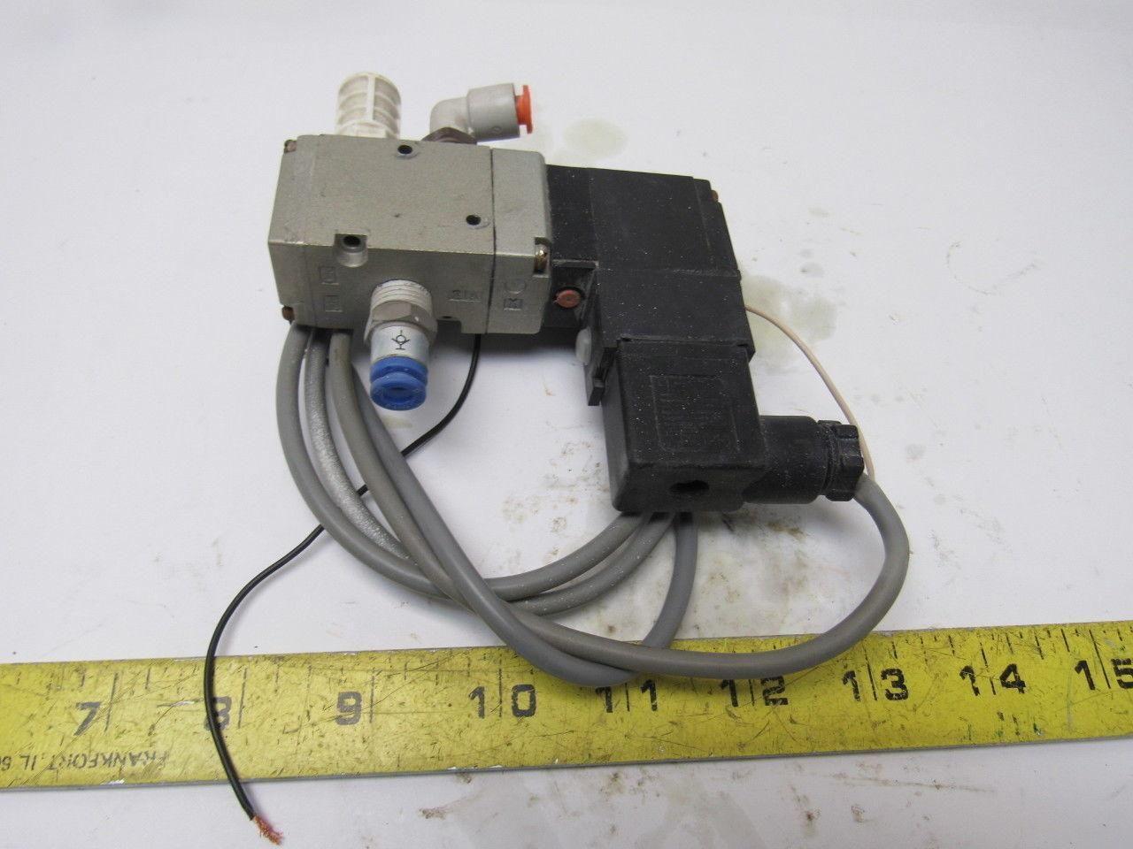 SMC VP342-3DZ-02A 3 Port Poppet Type Pneumatic Solenoid Operated Control Valve
