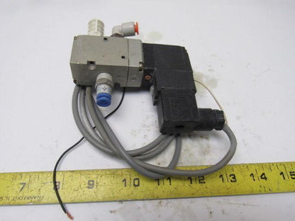 SMC VP342-3DZ-02A 3 Port Poppet Type Pneumatic Solenoid Operated Control Valve