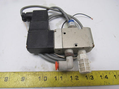 SMC VP342-3DZ-02A 3 Port Poppet Type Pneumatic Solenoid Operated Control Valve