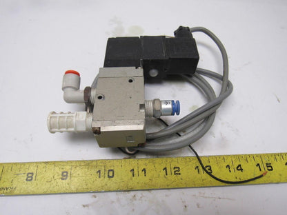 SMC VP342-3DZ-02A 3 Port Poppet Type Pneumatic Solenoid Operated Control Valve