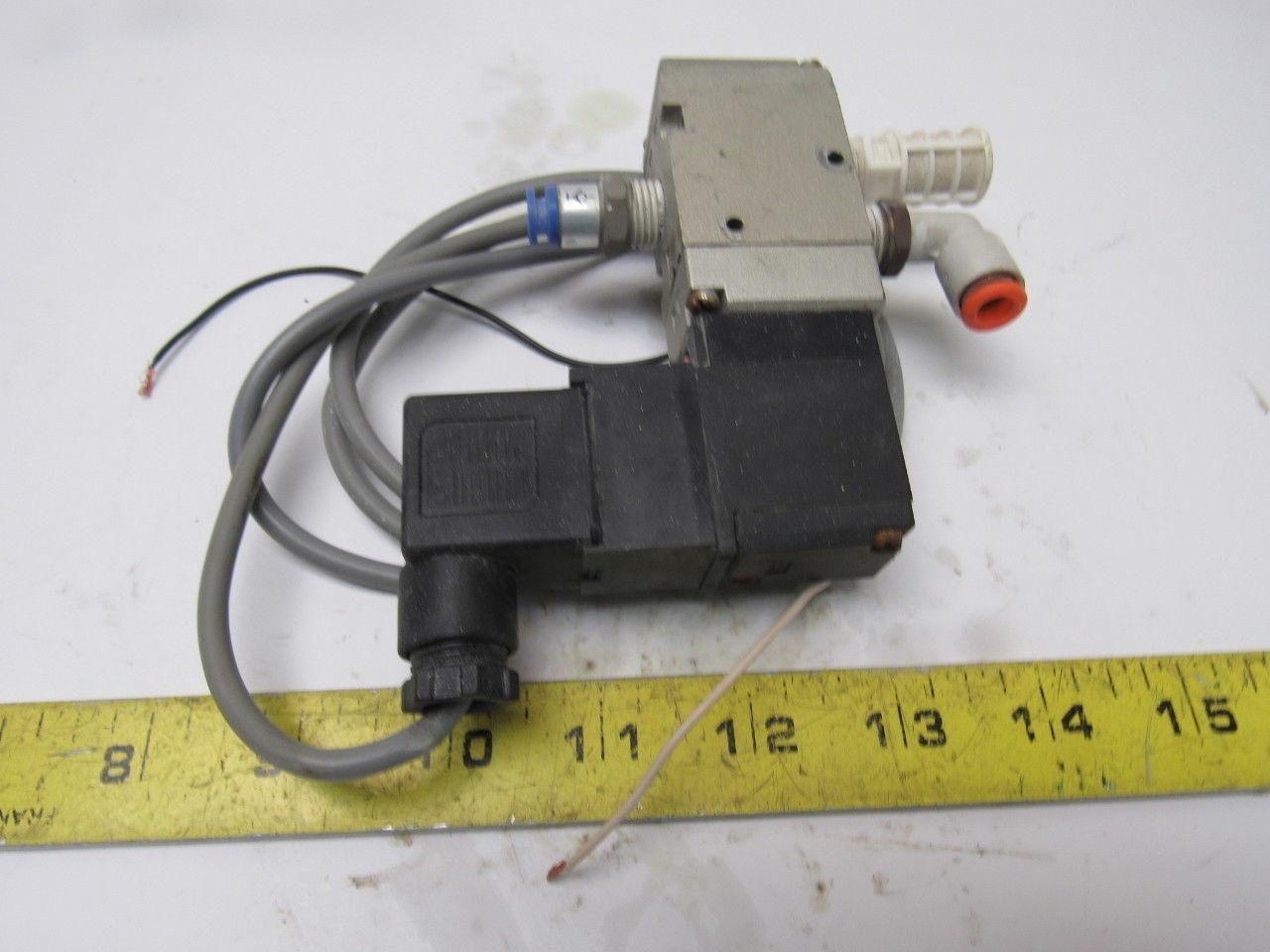 SMC VP342-3DZ-02A 3 Port Poppet Type Pneumatic Solenoid Operated Control Valve