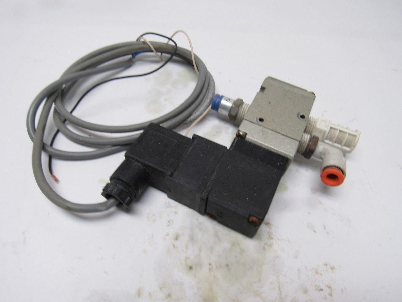 SMC VP342-3DZ-02A 3 Port Poppet Type Pneumatic Solenoid Operated Control Valve
