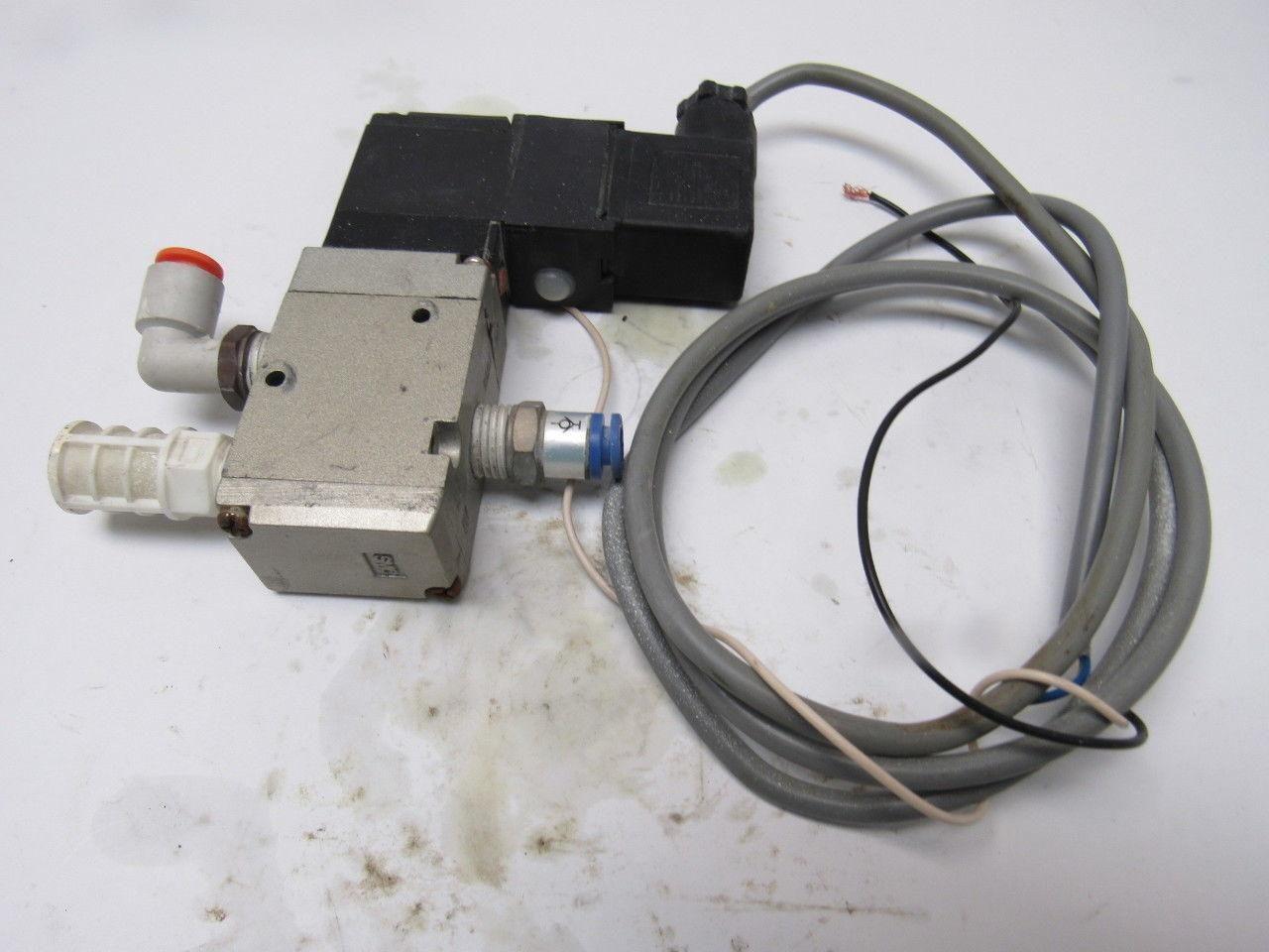 SMC VP342-3DZ-02A 3 Port Poppet Type Pneumatic Solenoid Operated Control Valve