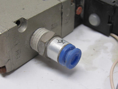 SMC VP342-3DZ-02A 3 Port Poppet Type Pneumatic Solenoid Operated Control Valve