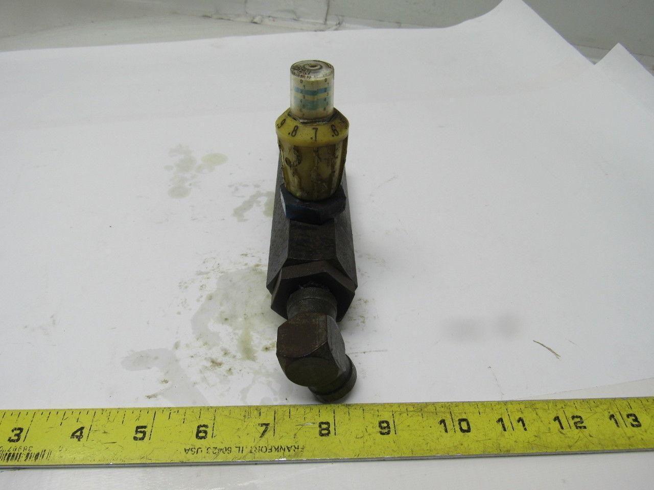 Deltrol EPC53C2 Easy Read 1-10GPM Metered Flow Control Valve 3/8" Ports