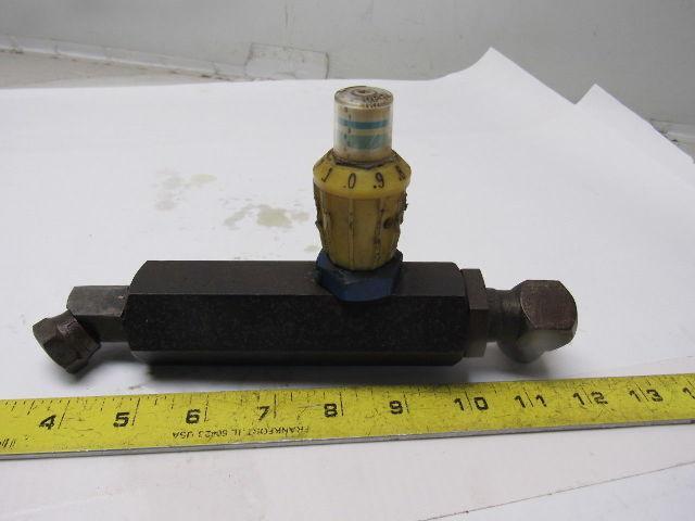 Deltrol EPC53C2 Easy Read 1-10GPM Metered Flow Control Valve 3/8" Ports