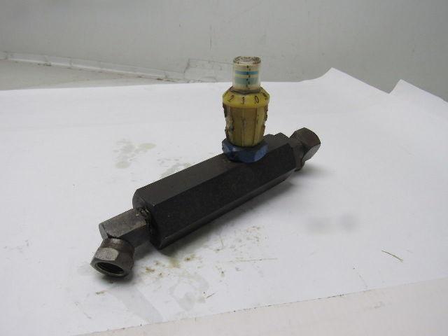 Deltrol EPC53C2 Easy Read 1-10GPM Metered Flow Control Valve 3/8" Ports