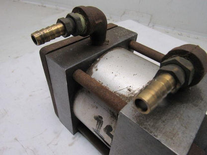 4" Bore 1" Stroke Clevis Mount Extended Rod Cylinder