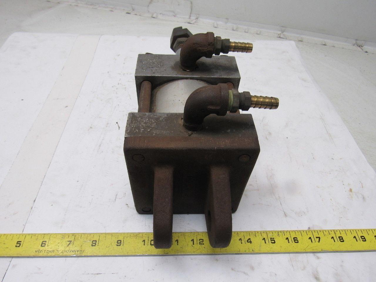 4" Bore 1" Stroke Clevis Mount Extended Rod Cylinder