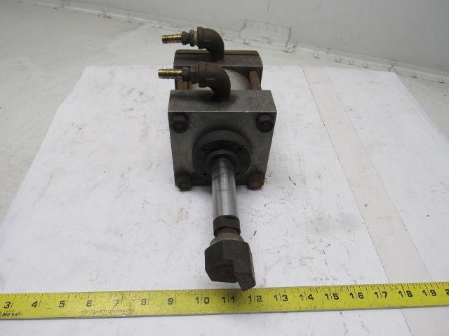 4" Bore 1" Stroke Clevis Mount Extended Rod Cylinder