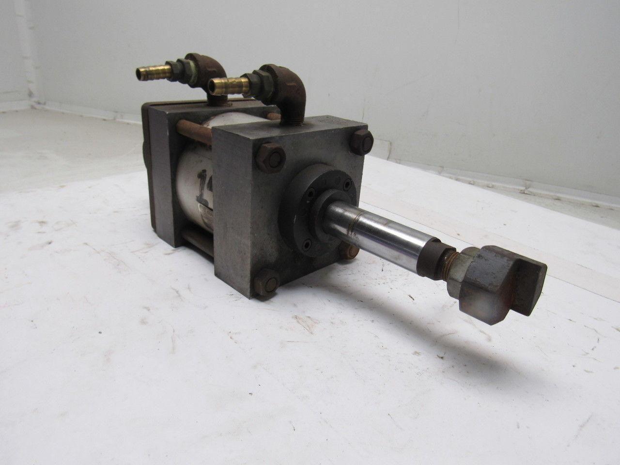 4" Bore 1" Stroke Clevis Mount Extended Rod Cylinder