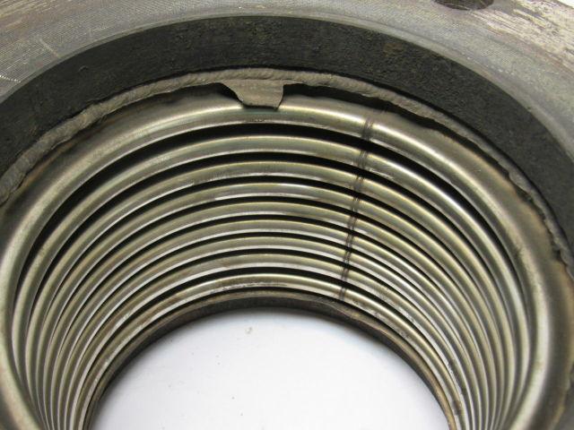 Stainless Steel Flanged Braided Flexible Pipe Connector 5-3/4" ID X 5-5/8" long