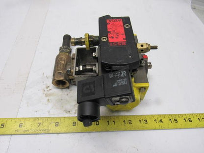 Apollo AS052 Pneumatic Actuator 1/2" Brass Ball Valve 120PSI
