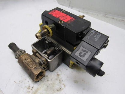 Apollo AS052 Pneumatic Actuator 1/2" Brass Ball Valve 120PSI