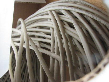 AMP Netconnect 57240-2 White Category 3 Non-plenum 4 Pair Data Cable 525'