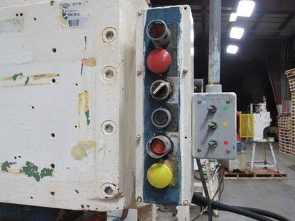 10Hp Open Back C Frame Hydraulic Crimping Press 4" Stroke 208-230/460V W/Die