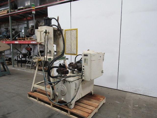 10Hp Open Back C Frame Hydraulic Crimping Press 4" Stroke 208-230/460V W/Die